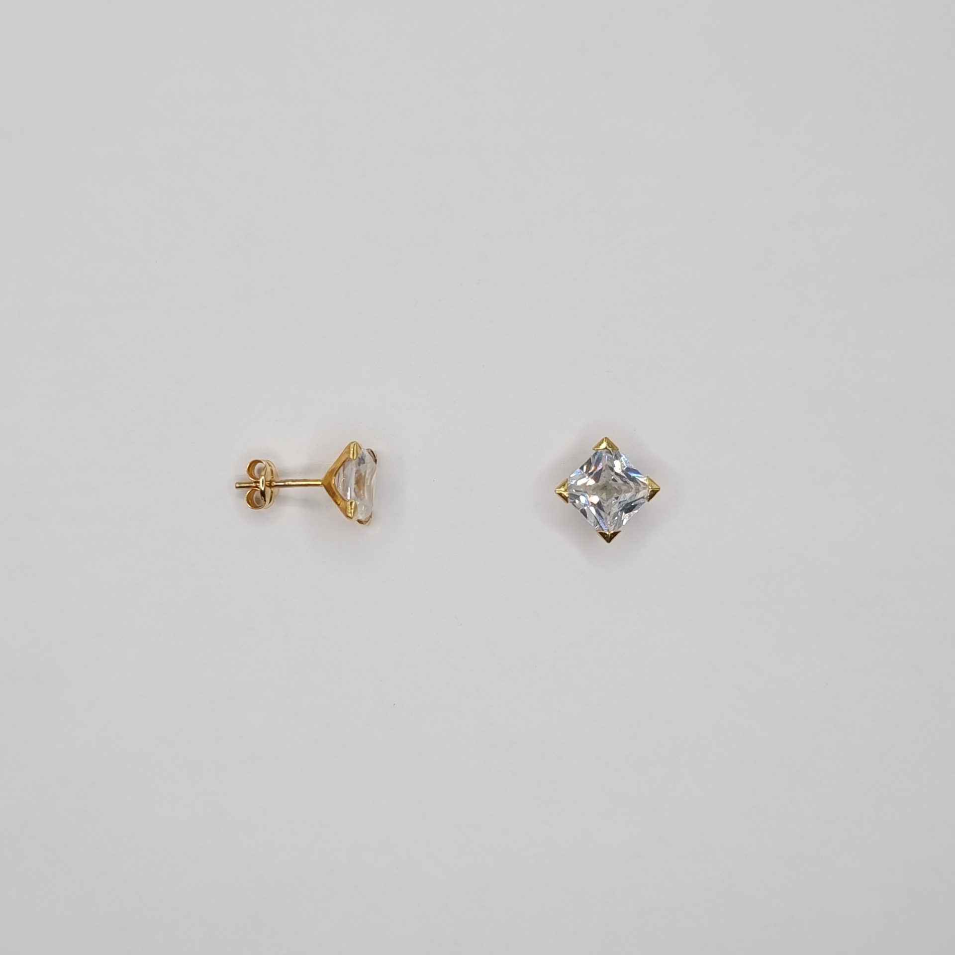 Brincos Ouro 18kt com Zircônia