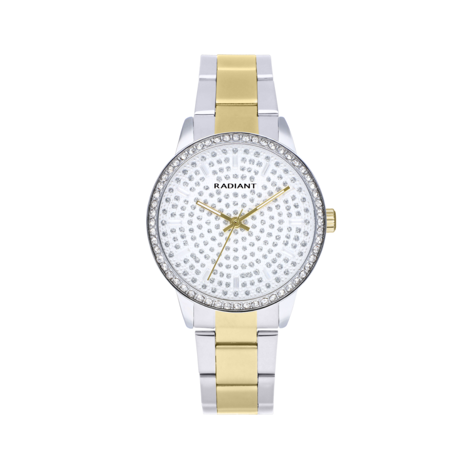 Relógio Radiant Bicolor com Zircônias