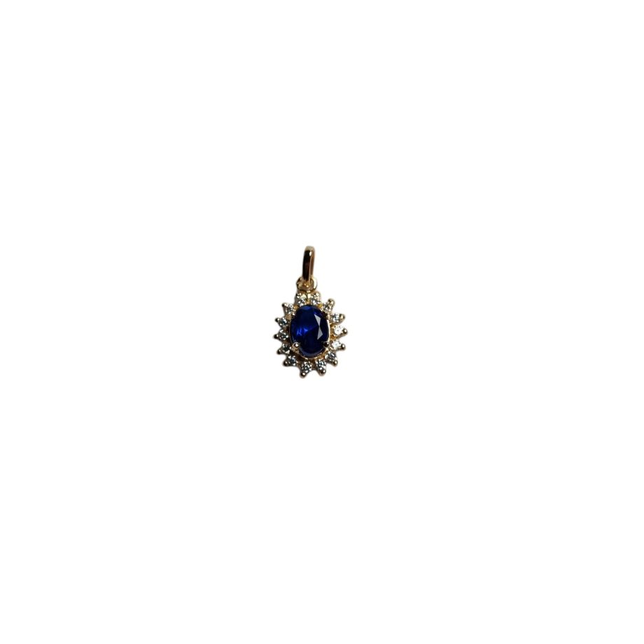 Medalha Lady di em Ouro 19.2kt