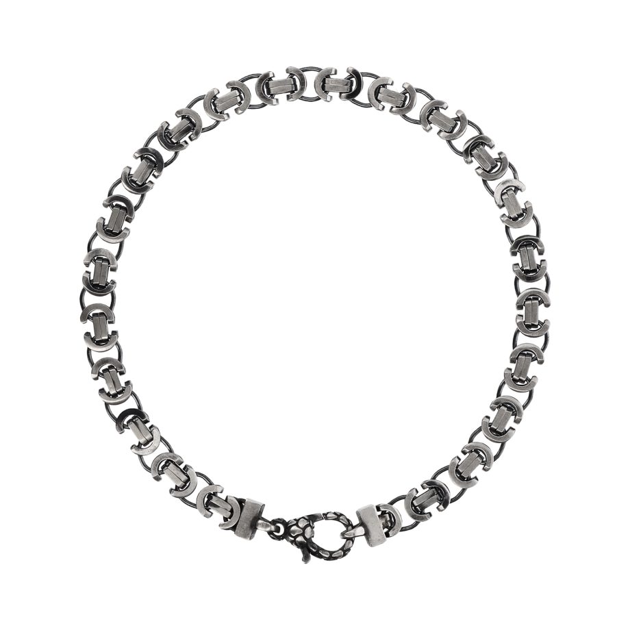 Pulseira Albert M. com Corrente Bizantina WSOX00549.S-20