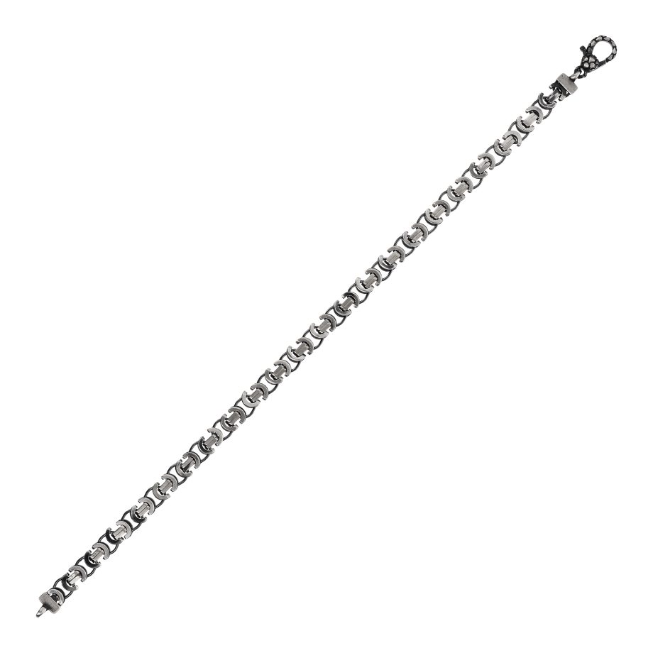 Pulseira Albert M. com Corrente Bizantina WSOX00549.S-20
