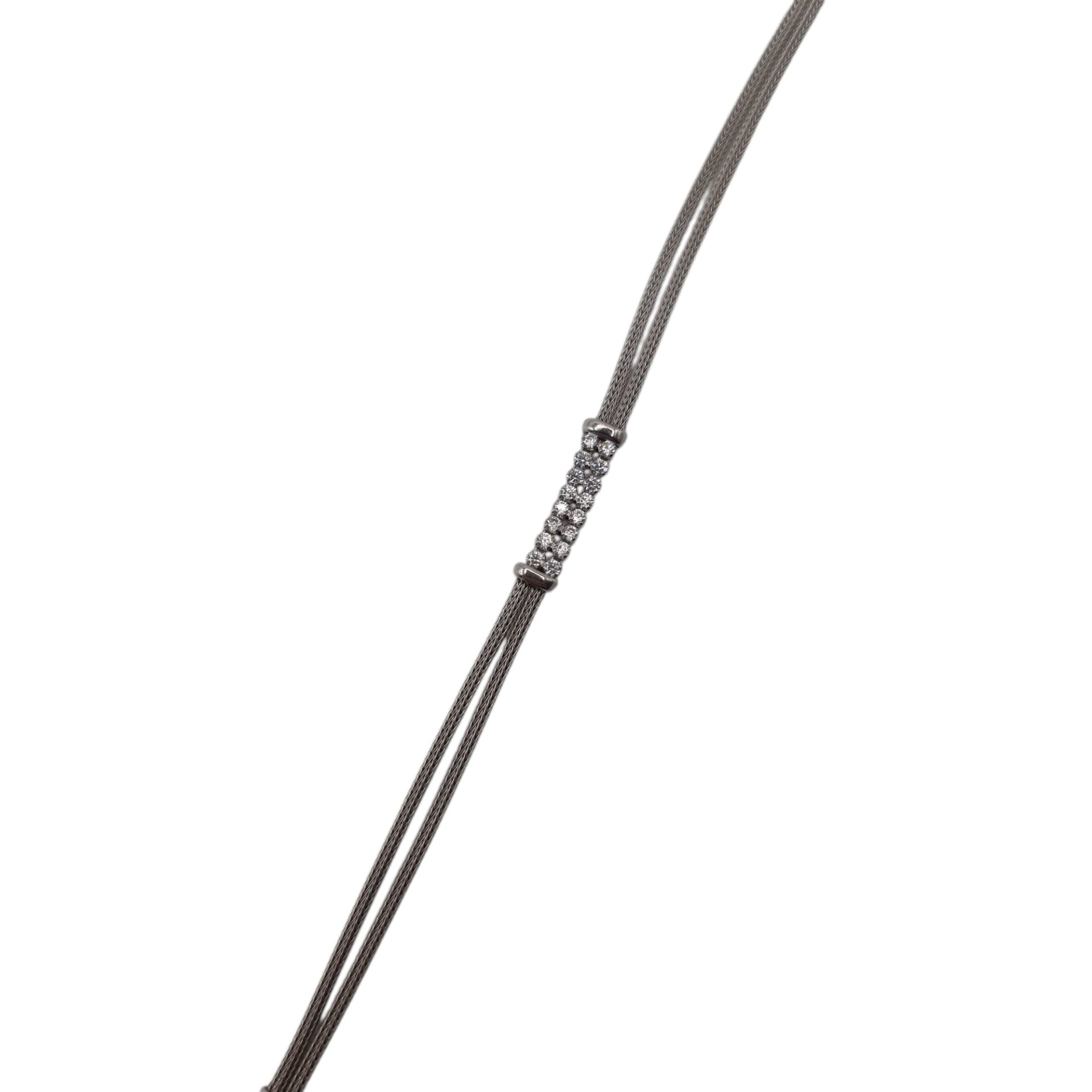 Pulseira Prata com Pedras Zircónias