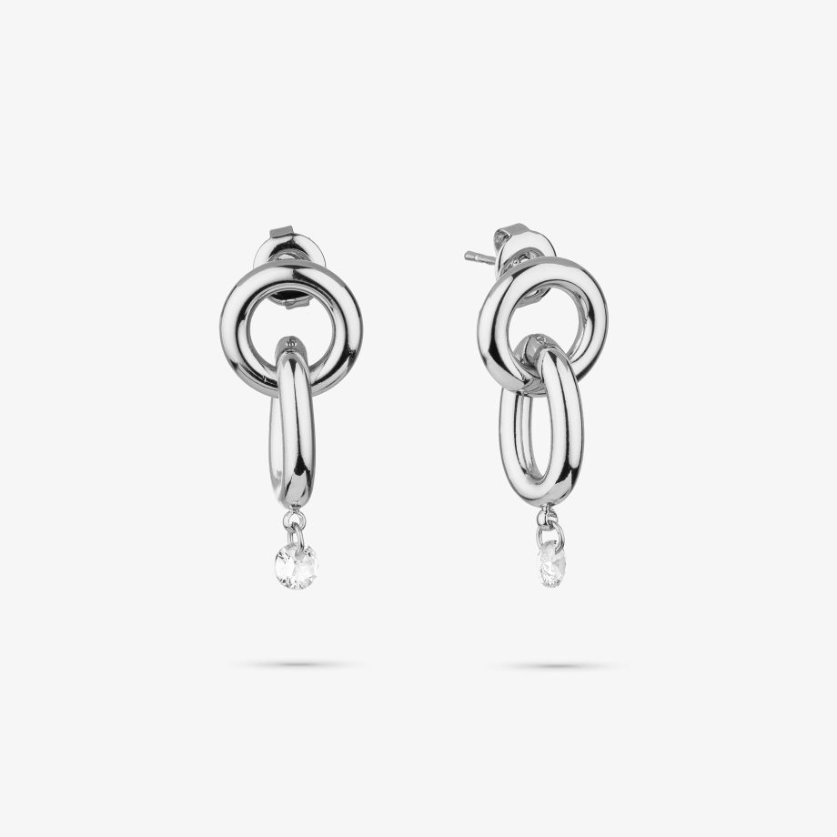 Brincos Radiant Zendaya Prateado RY000250